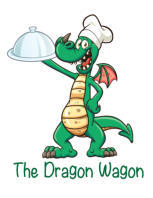 Dragon Wagon Catering at Bikers Campsite, Motorcycle Camping in Wales, UK